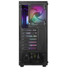 Everest MIDION Mesh PEAK 350W 4*120MM Rainbow Fanlı Temperli Camlı Mid-T Gaming Oyuncu Kasası