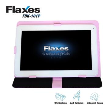 Flaxes FDK-101K 10'' Tablet Kılıfı(Pembe)