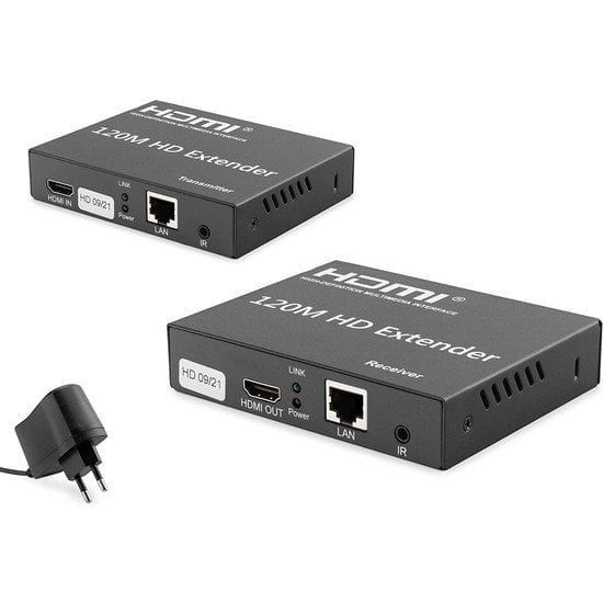 HADRON HDX1289(237) EXTENDER HDMI 120MT 1080P