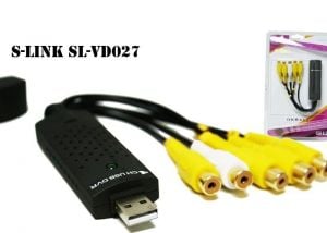 S-link SL-VD027 Usb To DVR 4 Port Adaptör (Sadece XP'de çalışır)