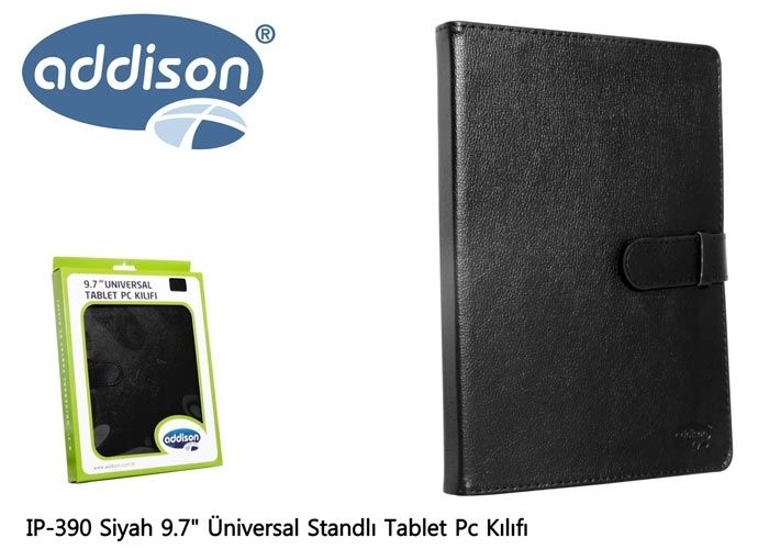 Addison İP-390 /395 9.7'' Renkli Ayarlı Üniversal Standlı Tablet Pc Kılıfı