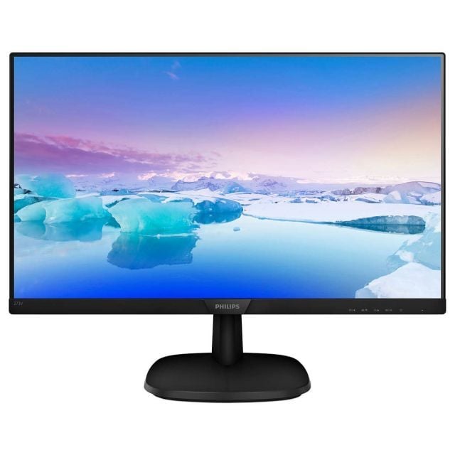 273V7QDSB-01 27'' 1920x1080 4Ms 75Hz VGA DVI-D HDMI Siyah IPS LCD Monitör