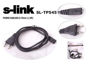 S-link SL-TP545 1.5m 0.75mm Teyp Power Kablosu