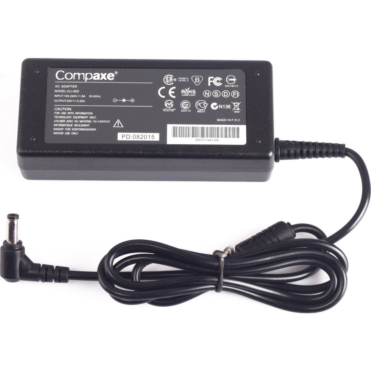 COMPAXE CLI-602 IMB 20V 3.25A 5.5*2.5 ADAPTÖR