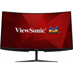 VIEWSONIC VX3218-PC-MHD GAMING MONITOR 31.5 1MS 165HZ VA 1920X1080 FHD 300 HDMI DP 16:9 80M:1 16.7M HOPARLOR 3 KENAR CERCEVESIZ 1500R KAVIS FREESYNC PREMIUM FLICKER FREE MAVI ISIK FILTRESI TILT VESA