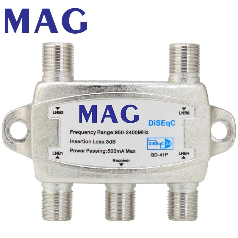 Mag 4 Uydu-1TV DiSEqC Switch (1505 GD-41P)