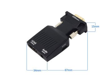 Hytech HY-VGH30 VGA To HDMI Çevirici