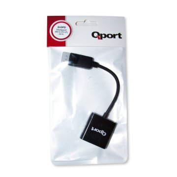 QPORT Q-DPD DISPLAYPORT(M) TO DVI(F) 24+5 CONVERTER(ÇEVİRİCİ DÖNÜŞTÜRÜCÜ)