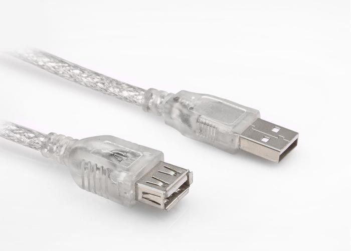 S-link SL-AF2003 Usb2.0 3m Şeffaf Uzatma Kablo