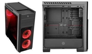 Frisby FC-9240G Gaming Kasa - Usb 3.0 Midi Tower ATX ITX 350 W