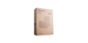 Mikado MDW117T 6.5''-16.5cm 10W Modern Tasarım Duvar Tipi Hoparlör...92 db Güçlü Ses Çıkışlı Şık Tasarım Kasalı Kolay Monte Edilir Beyaz Renk Hoparlör