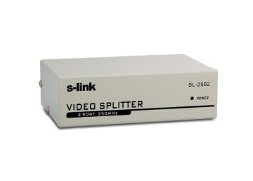 S-link SL-2502 2 VGA 250Mhz Monitör Splitter