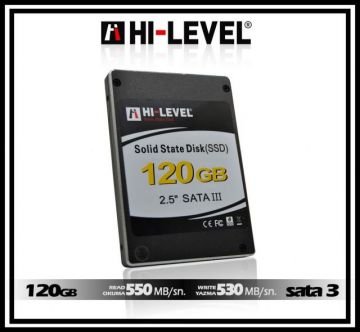 HLV-SSD30ULT-120G HI-LEVEL 120GB 2,5'' SATA III ULTRA SERIES SSD 550/530 MB/S
