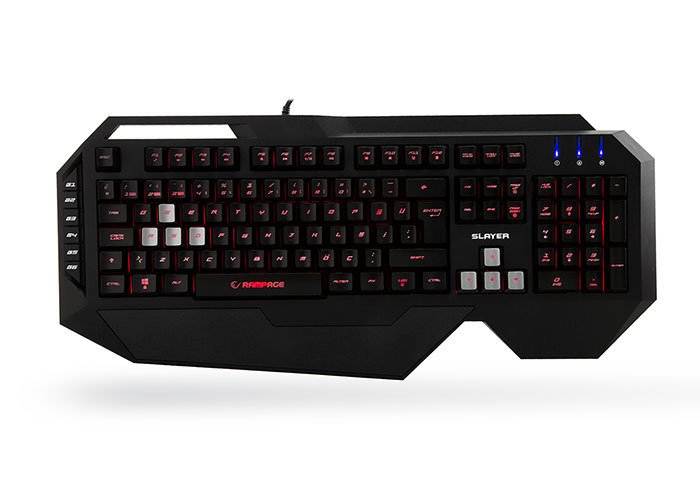 Everest Rampage SLAYER KB-R11 Siyah USB Tuş Aydınlatmalı Makrolu Q Gaming Klavye