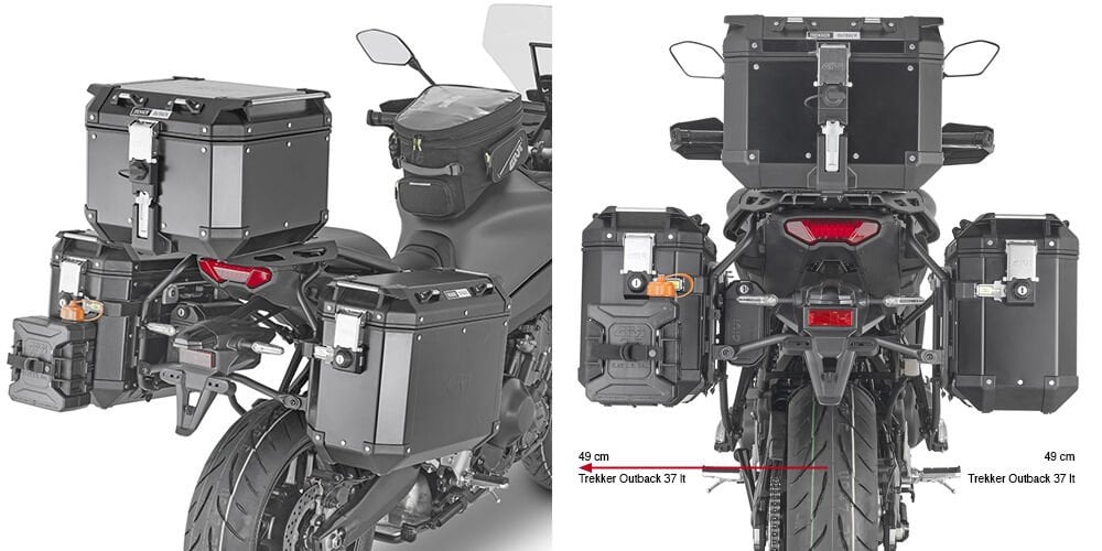 Givi PLO2159CAM Yamaha Tracer 9 & Gt Yan Çanta Taşıyıcı