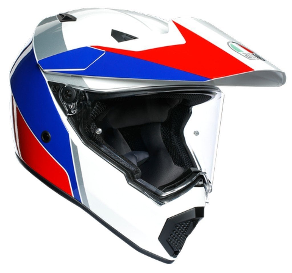 AGV AX-9 Kask Atlante White Blue Red