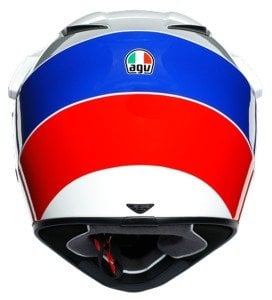 AGV AX-9 Kask Atlante White Blue Red