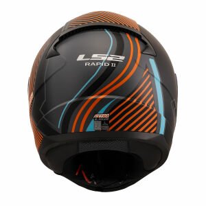 Ls2 Rapid 2 Kask Extra Mat Gri Neon Turuncu