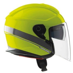 Tucano Urbano El Max Yarım Kask Neon Sarı Grafik