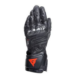 Dainese Carbon 4 Uzun Deri Eldiven Siyah