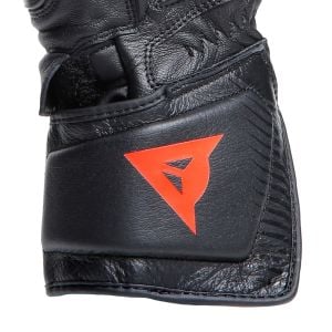 Dainese Carbon 4 Uzun Deri Eldiven Siyah