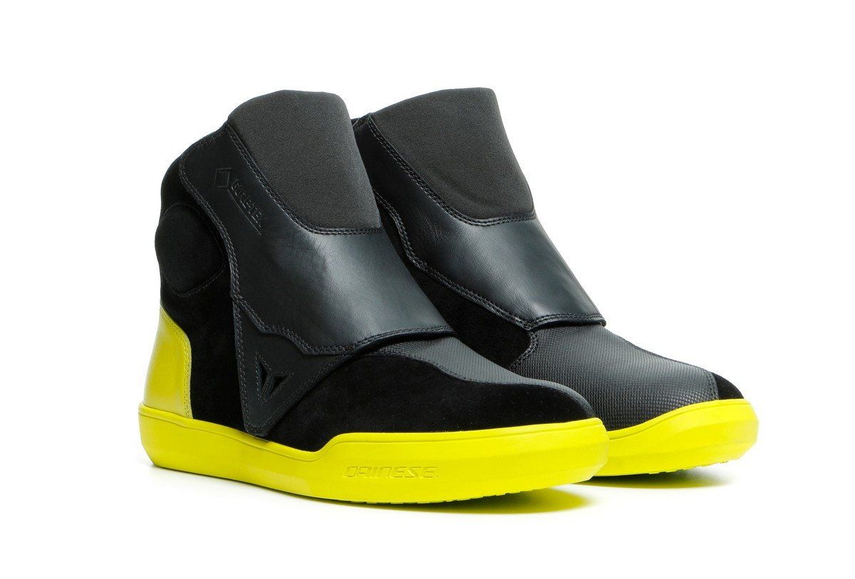 Dainese Dover Gore-Tex Ayakkabı Black Yellow