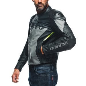 Dainese Racing 4 Deri Mont Grey Black