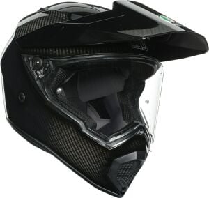 Agv Ax9 Kask Mono Parlak Karbon