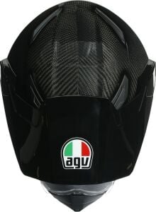 Agv Ax9 Kask Mono Parlak Karbon