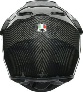 Agv Ax9 Kask Mono Parlak Karbon