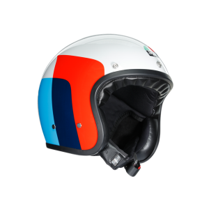 Agv X70 Kask Multi Vela Beyaz Kırmızı Mavi