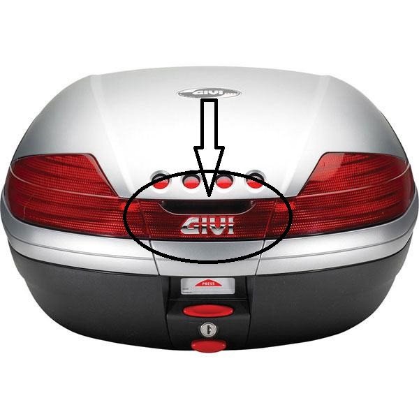 Givi Z732Kit Çanta Reflektörü Orta Kırmızı V46