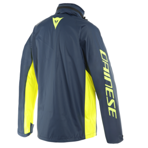 Dainese Storm 2 Unisex Yağmurluk Siyah Sarı