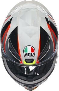 Agv K1 S Kask Blipper Kırmızı Gri