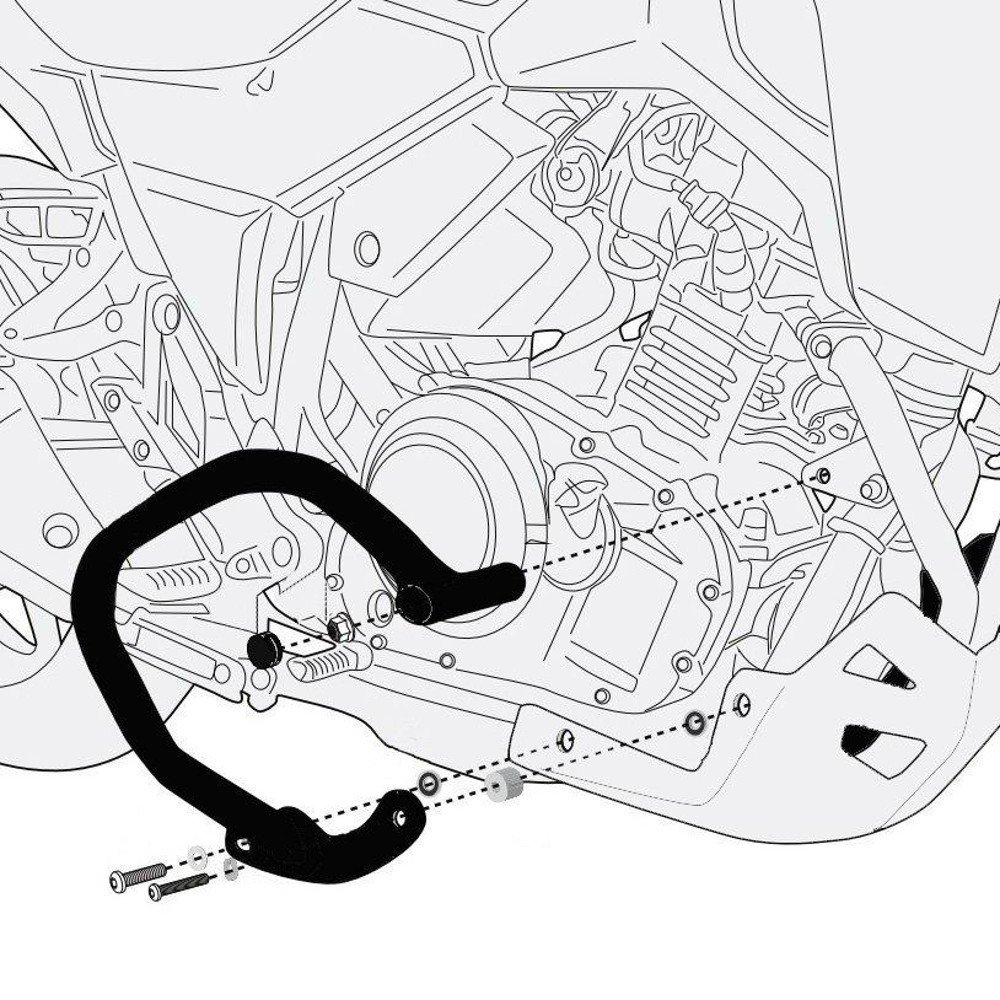 Givi TN3116 Suzuki V-Strom 250 Koruma Demiri