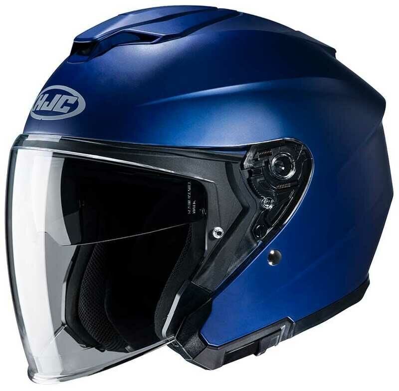 HJC i30 Kask Semi Flat Metalik Mavi