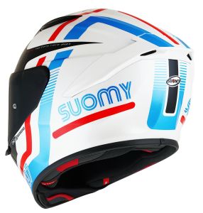 Suomy Track-1 Kask Ninety Seven Kırmızı Beyaz