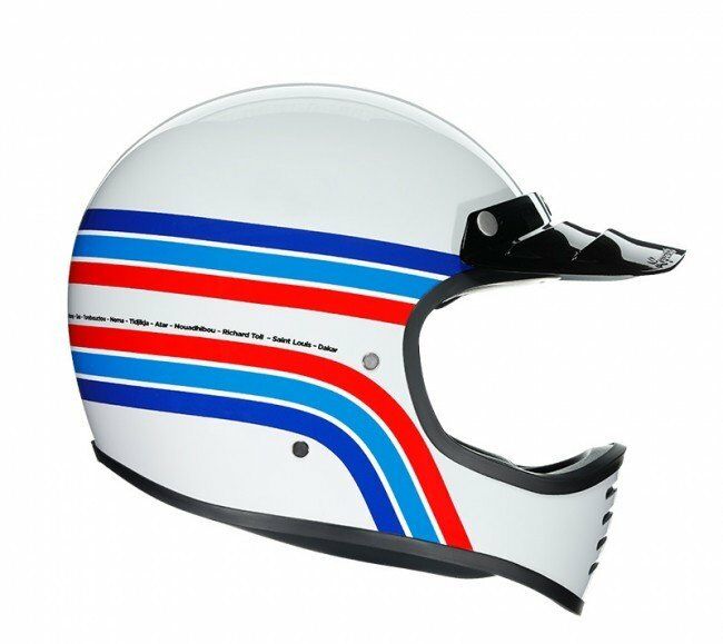 AGV Kask X101 Multi Dakar 87 Kırmızı Mavi