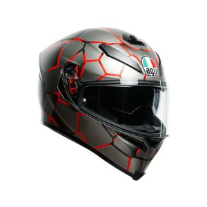 Agv K5 S Kask Multi Plk Vulcanum Red