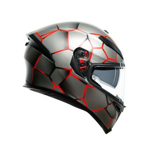 Agv K5 S Kask Multi Plk Vulcanum Red