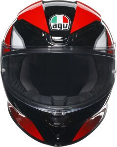 Agv K6 S Kask Hyphen Kırmızı Beyaz