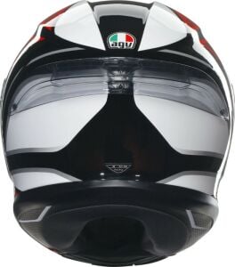 Agv K6 S Kask Hyphen Kırmızı Beyaz