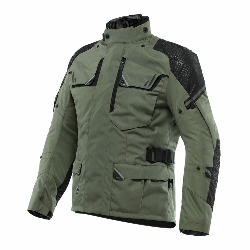 Dainese Ladakh 3L D-Dry Army Ceket Yeşil Siyah