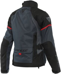 Dainese Tempest 3 D-Dry Kadın Mont Ebony Lava Kırmızı