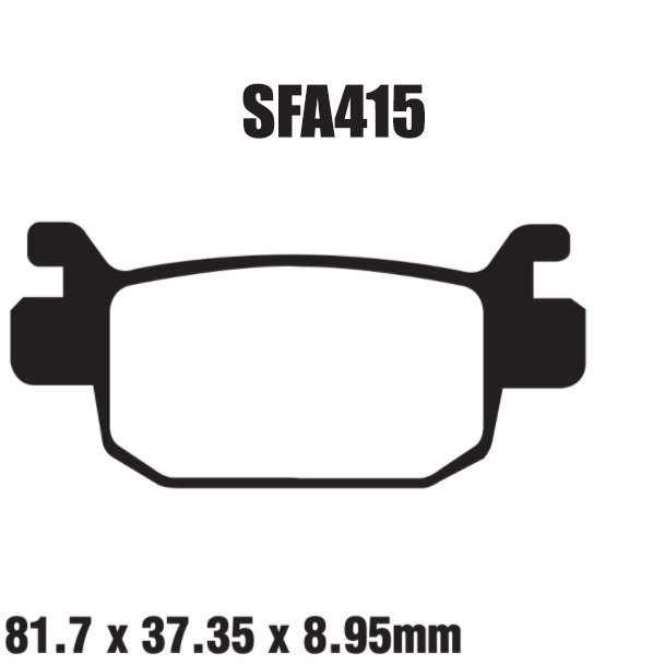 EBC SFA415 Scooter Fren Balatası