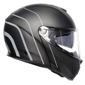 AGV Sport Modular Kask Refractive Silver