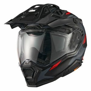 Nexx X.Wed 3 Kask Keyo Mat Gri Kırmızı