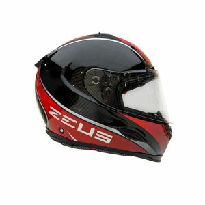 Zeus Kask ZS-1800B Gloss Carbon Kırmızı