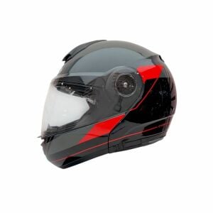 Zues ZS-3050 Kask Kırmızı Gri