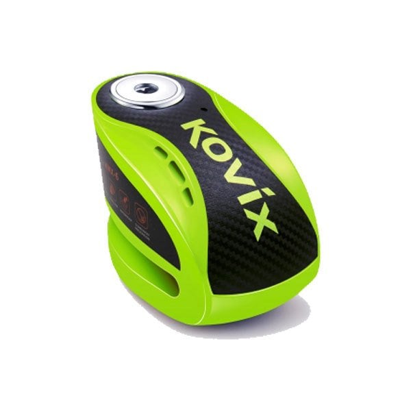 Kovix KNX6-FG Alarmlı Disk Kilidi Yeşil